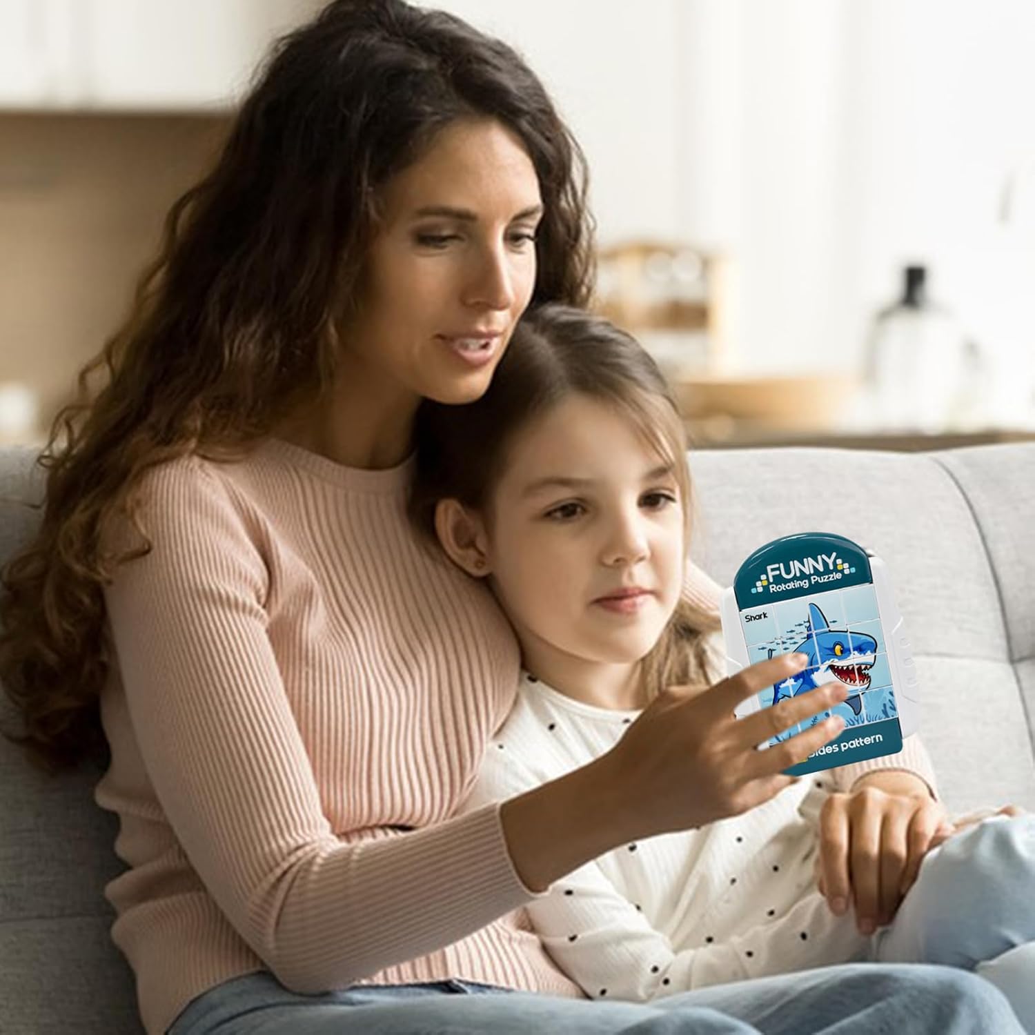 立体パズル 子供知育玩具 立体回転3Dパズル 16ピース おもちゃ 子供 車 飛行機 暇つぶしグッズ 2 3 4 5歳 キッズ 知育玩具 幼児 高齢者 手眼協調能力 脳トレ 論理能力 指先訓練 幼稚園 保育園 子供向け 対象年齢2歳以上 誕生日 プレゼント (海洋動物タイプ)