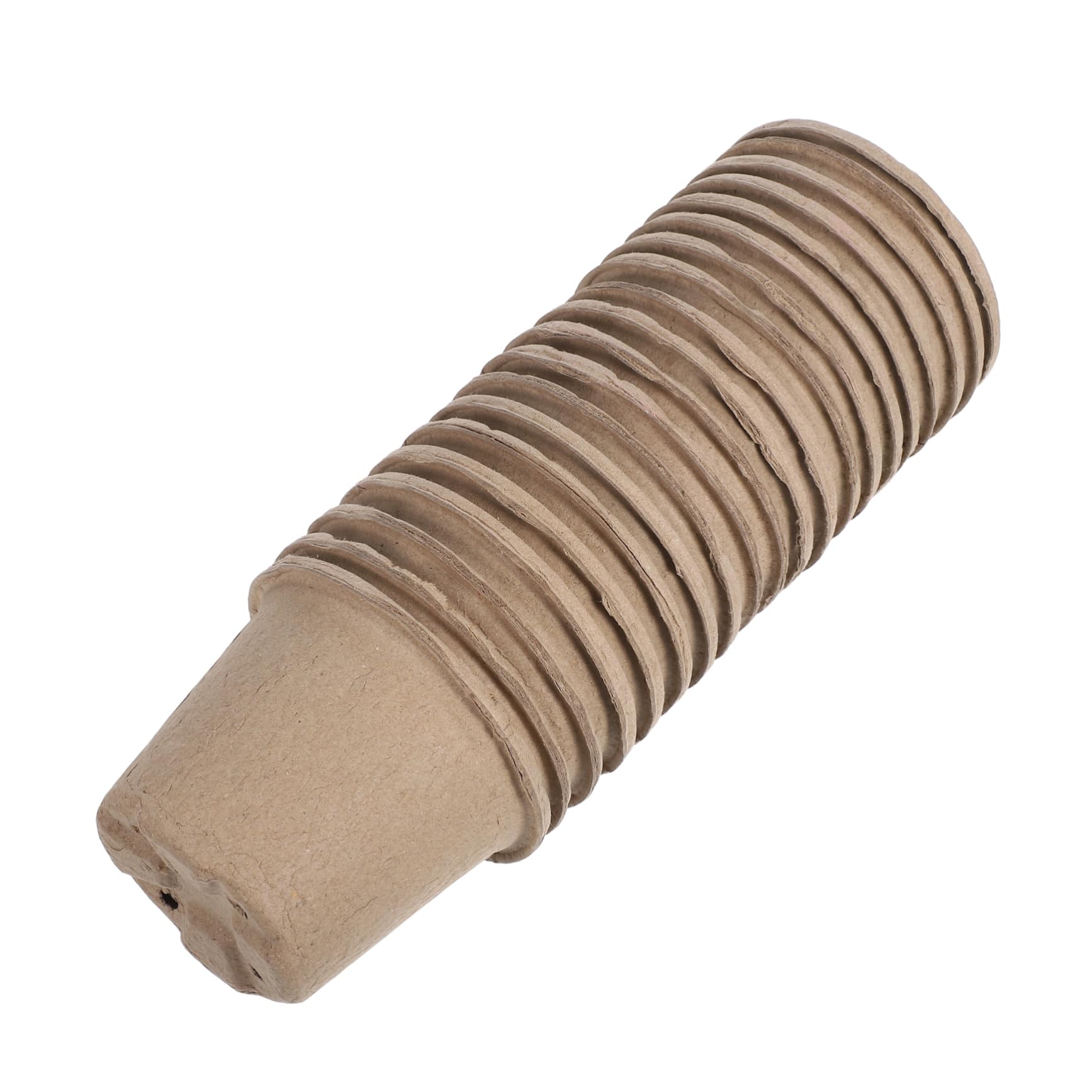 UKCOCO 20pcs Pulp Garden Nursery Pots with 4 Holes 11cm for Plant Starting Starting Flowers Vegetables Home Lawn Garden Germination Container