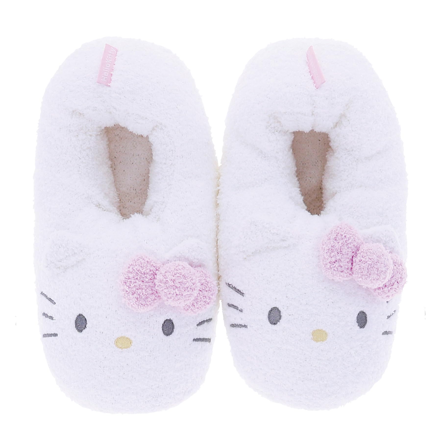 Sanrio Hello Kitty Marshmallow Room Shoes Knit Indoor Slippers Japan