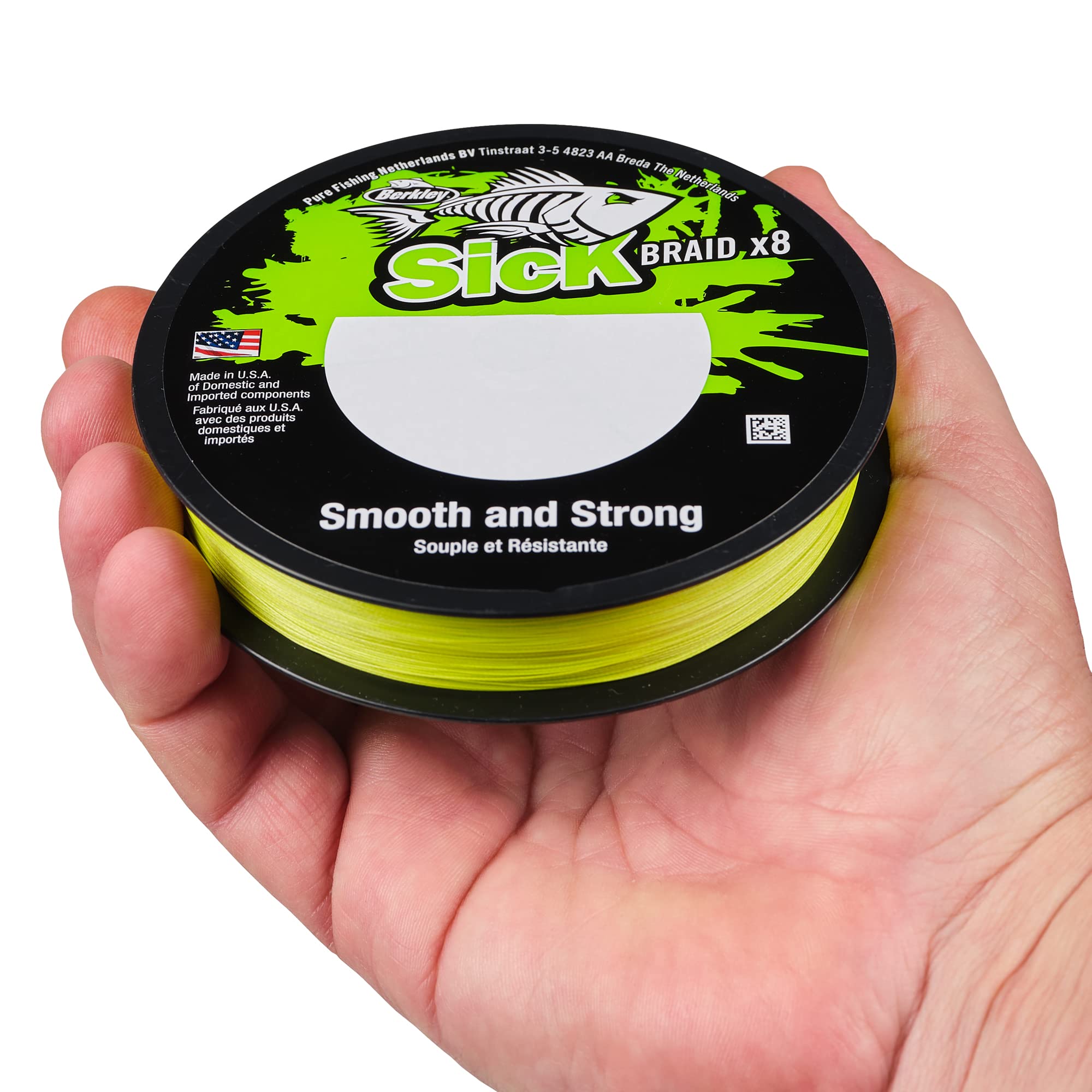 Berkley Sick Braid, 8 Strands Braided Fishing Line - Image 2
