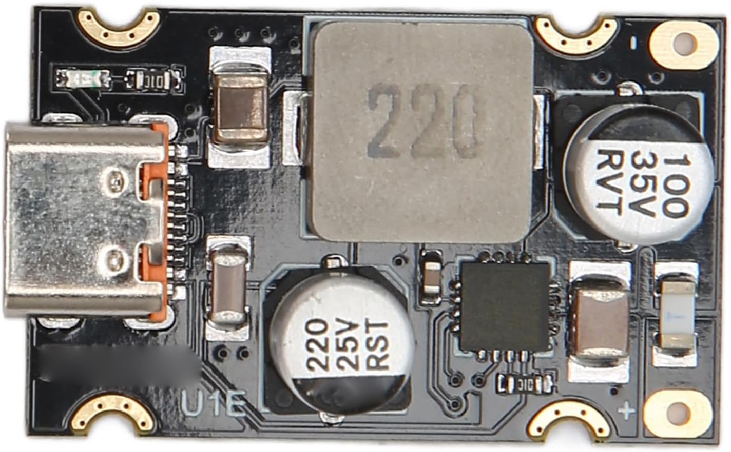 Dpofirs Fast Charging Module, PD 65W Fast Charging Board with Charging Protection, Support Voltage Adjustment BC1.2 QC2.0 QC3.0 FCP and SCP AFC MTK PE+1.1/PE+2.0 PD2.0 3.0