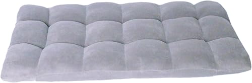 Miniatura 6 de Loungie Silla reclinable de microfelpa, color gris