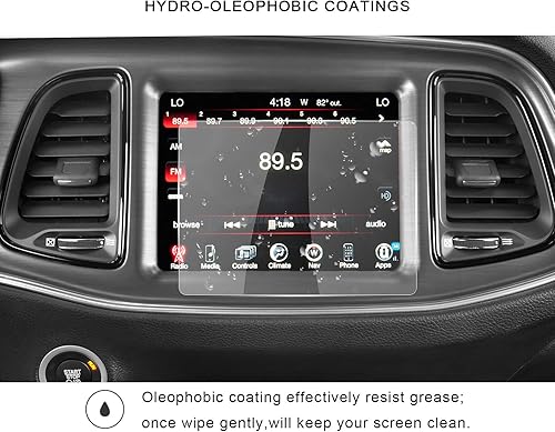 Miniatura 2 de Protector de pantalla para Dodge Challenger 20152019 2020 2021 2022 Dodge Challenger SRT 392 Hellcat Uconnect 8.4 pulgadas pantalla de navegación