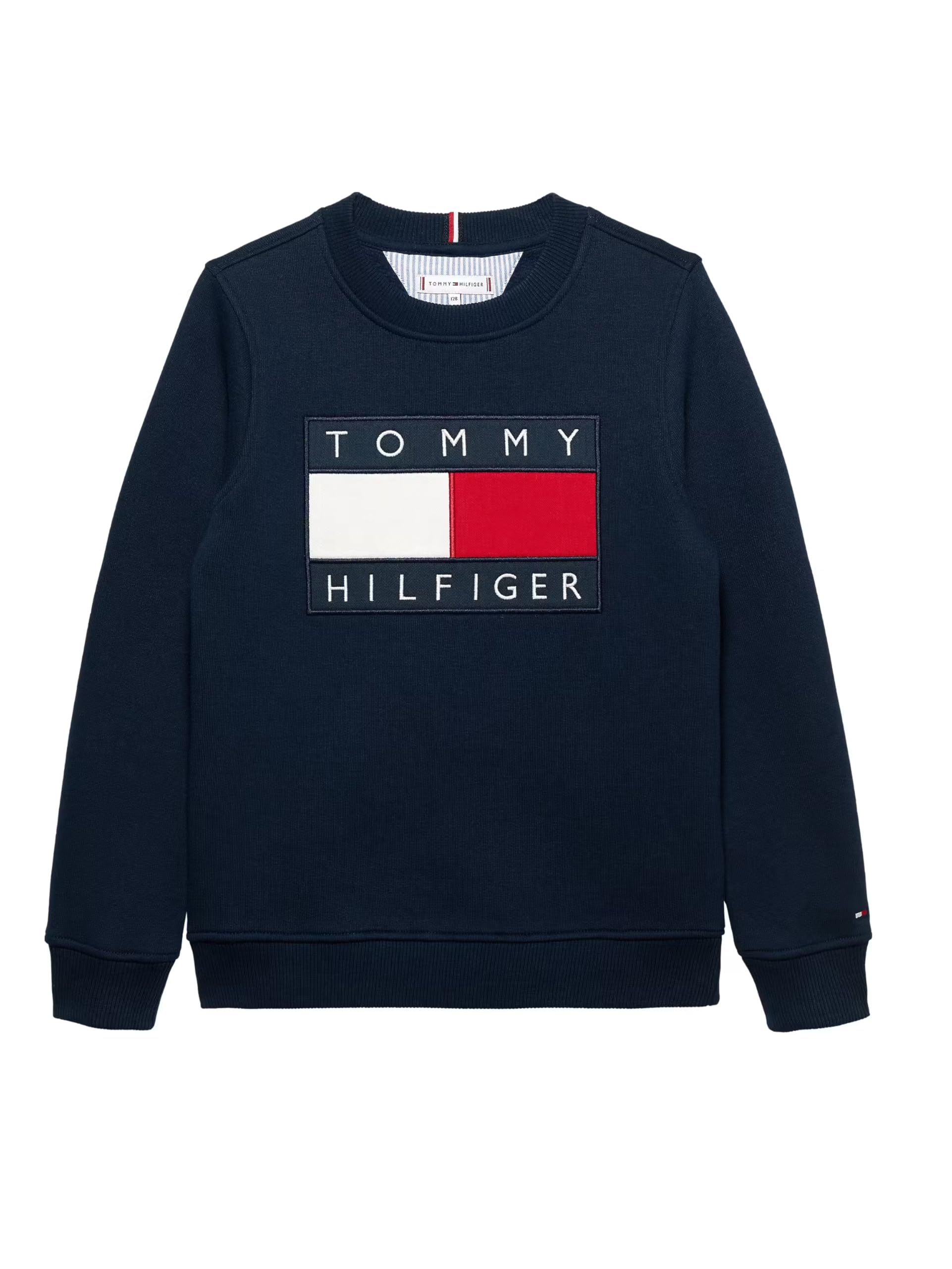 Tommy Hilfiger Bluza chłopięca granatowa