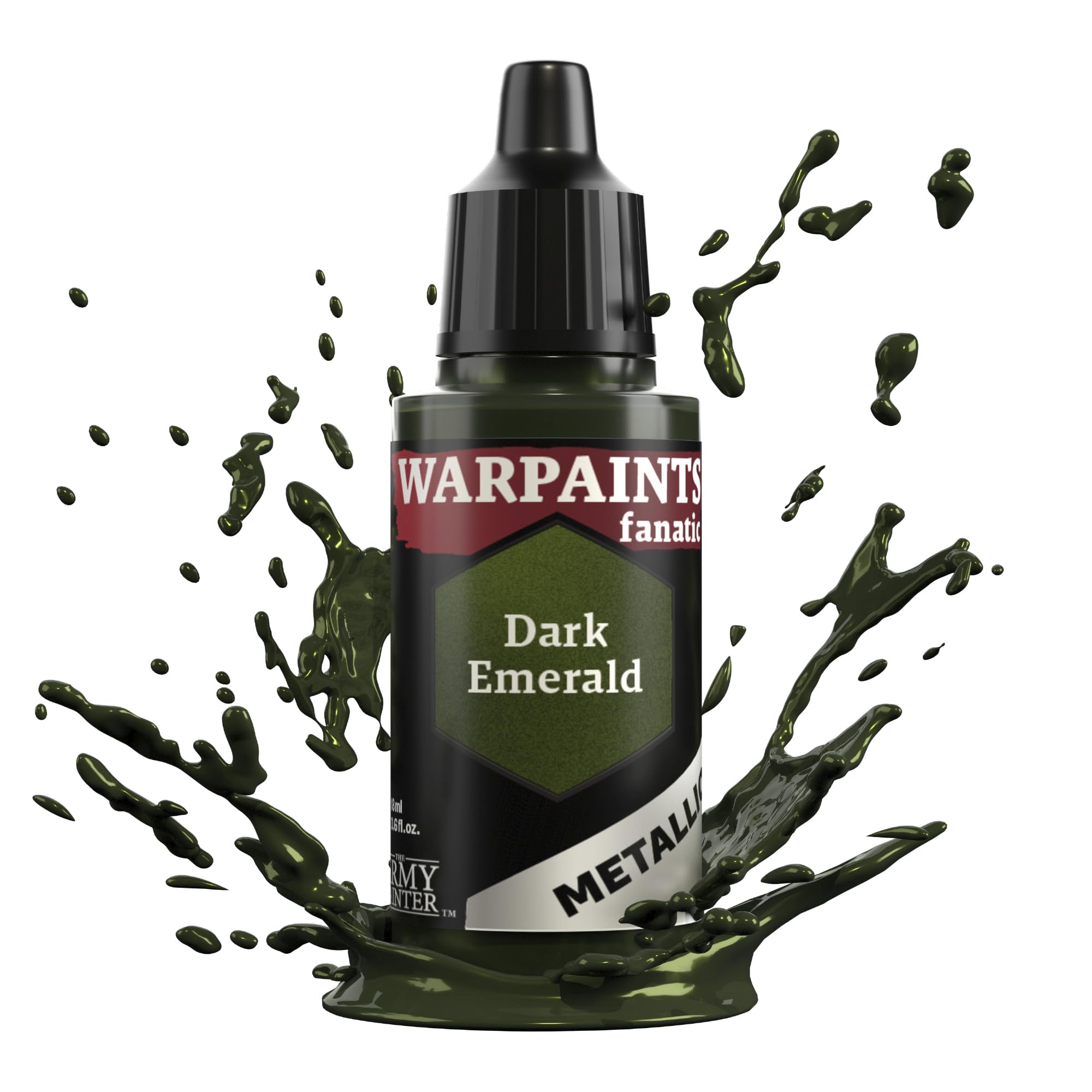 The Army Painter Warpaints Fanatic Metallic: Dark Emerald - 18ml