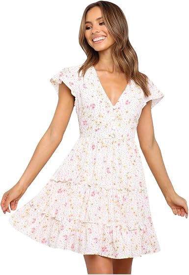 Luciava Female Vacation Dresses Beach 