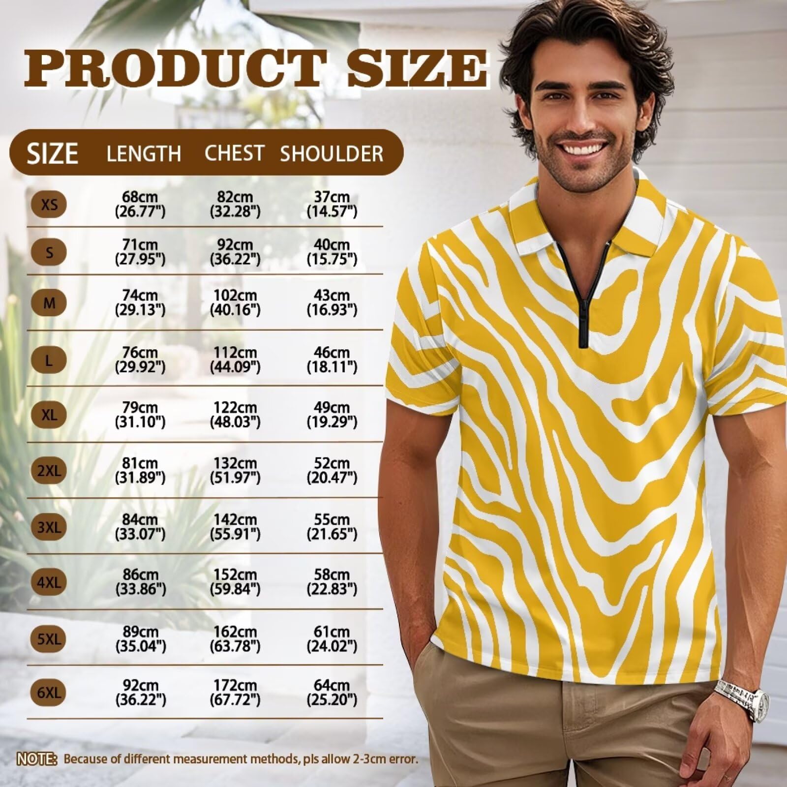 Herren Sommer Poloshirts Slim Fit Golf Shirts Casual Top Kurzarm T-Shirt Beachwear für Business Urlaub