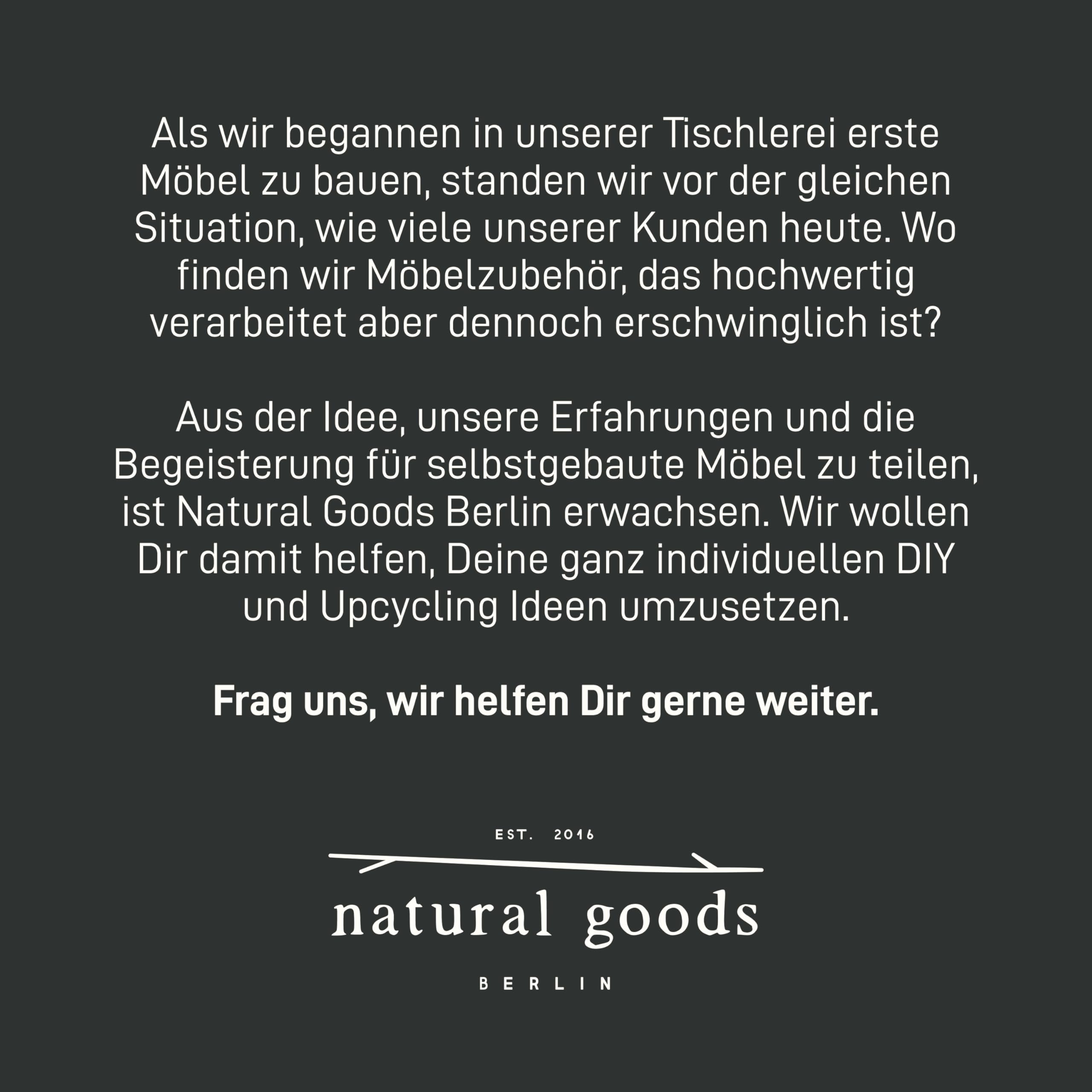 Natural Goods Berlin 1x Beistelltisch Lucia - Laptop Beistelltisch Metall Schwarz - Laptoptisch Für Couch - Laptop Couchtisch Klein - Sofatisch C-Form - Kaffeetisch Zum Unterschieben - Side Table