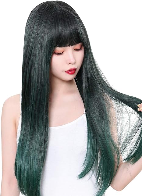 Amazon Tefure ウィッグ ロング ストレート ウイッグ 小顔 かつら 女装 Tefu 004 Bkem フルウィッグ 通販
