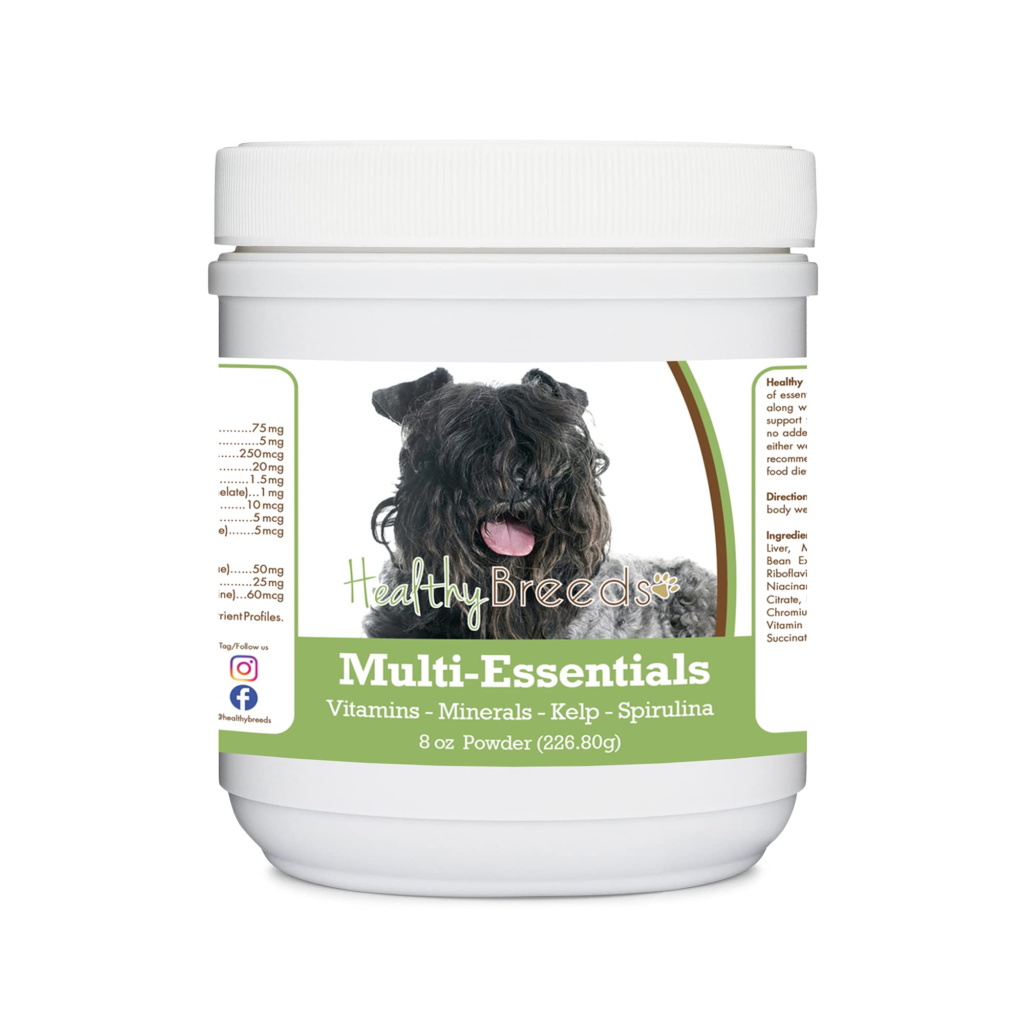 Healthy Breeds Kerry Blue Terrier Multi-Essentials Powder for Dogs 8 oz