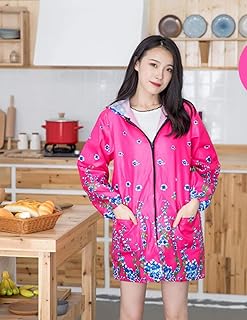 ZackLiz Fartuszek do gotowania z długim rękawem, odzież robocza, regulowany, dla dorosłych i kobiet, rodzina, kuchnia, restauracja, hotel, uniform na zewnątrz BBQ Beauty Barber