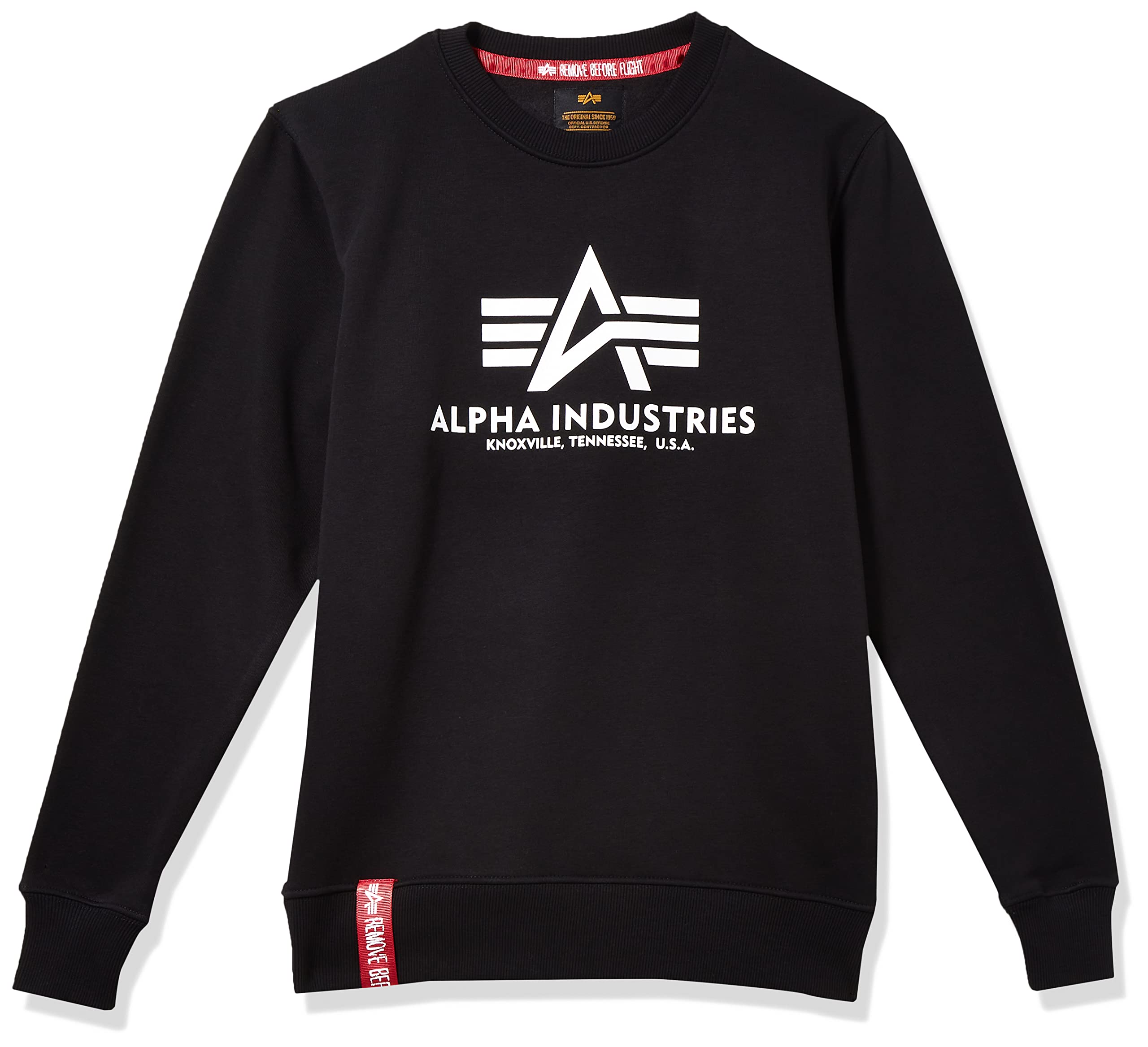 Alpha Industries Herren Basic Sweater Sweatshirt für Herren Sweatshirt (1er Pack) - 1