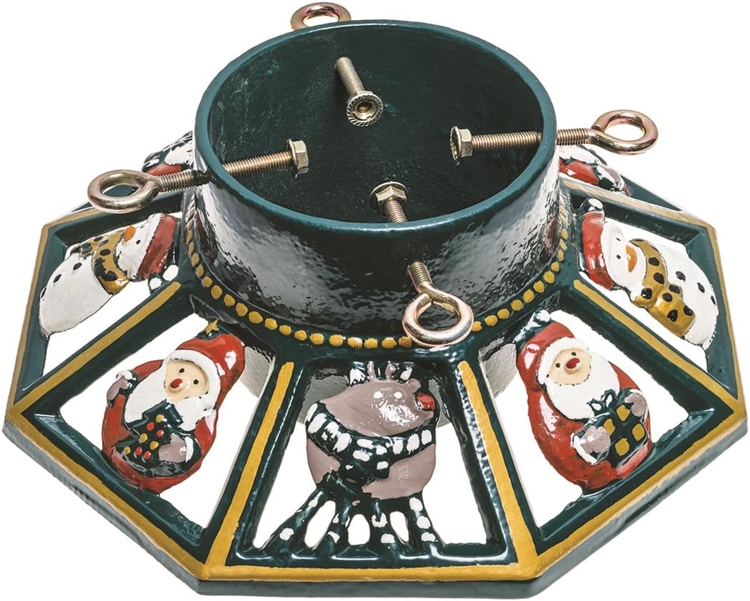 Cast Iron 14-Inch Jane Heyes Christmas Tree Stand