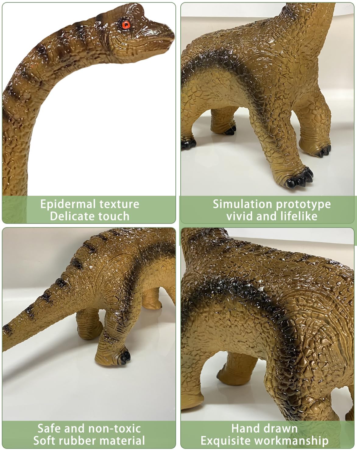 YONGJULE Big Brachiosaurus 32 Inch, Dinosaur Toys