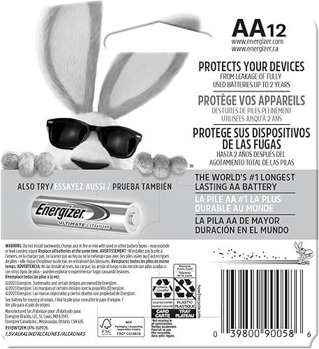 Vista 24 de Pilas alcalinas AA premium marca Energizer Max, H8-ZSHI-TBZG, Paquete de 24, 24 unidades, 1, 1