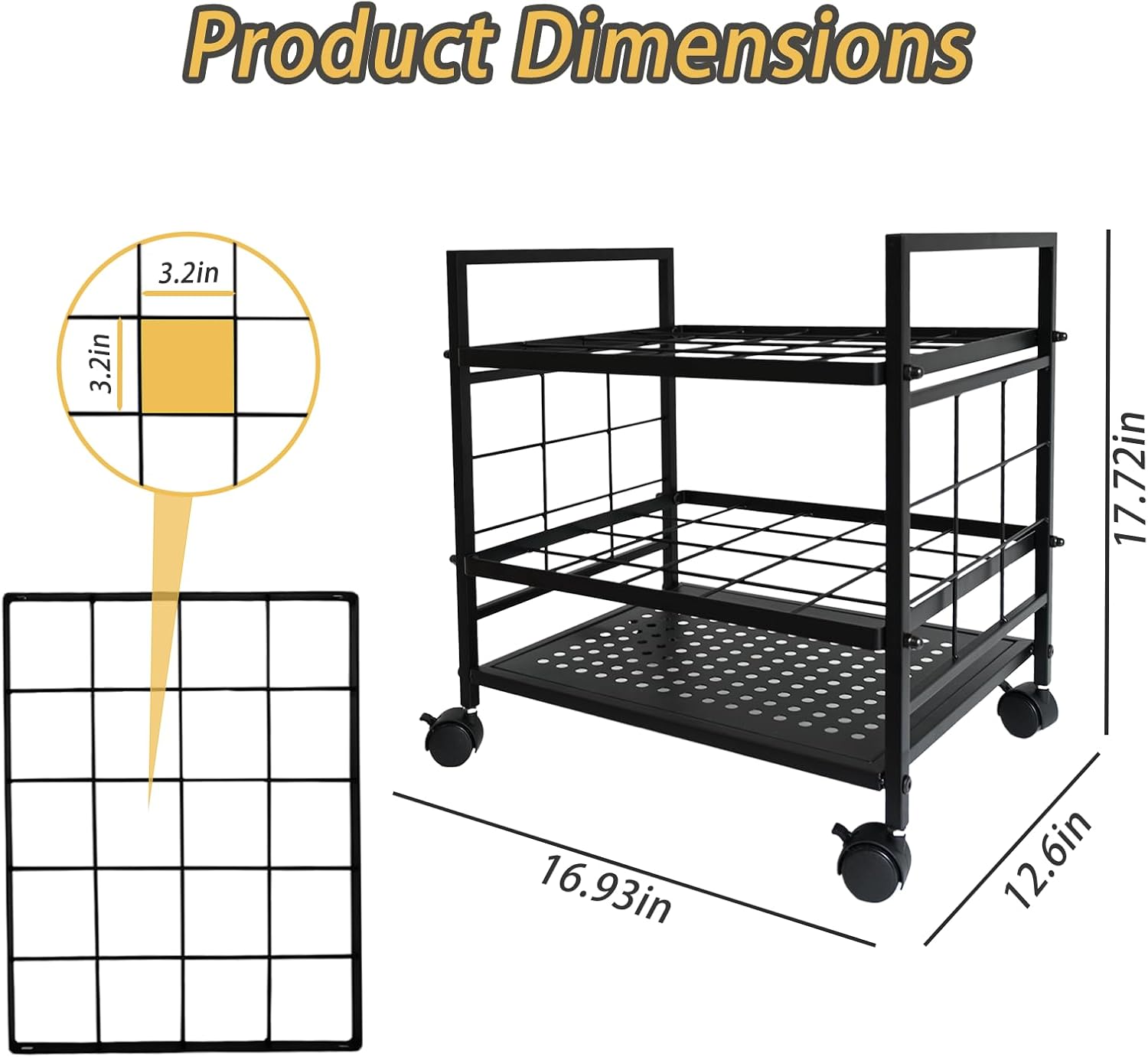 Blueprint Organizer with Rolling Wheels, 20-Slot Storage Rack – Mobile Cart for Blueprints, Maps, Posters, Architectural Plans. Ideal Holder for Home, Office, Studio, School