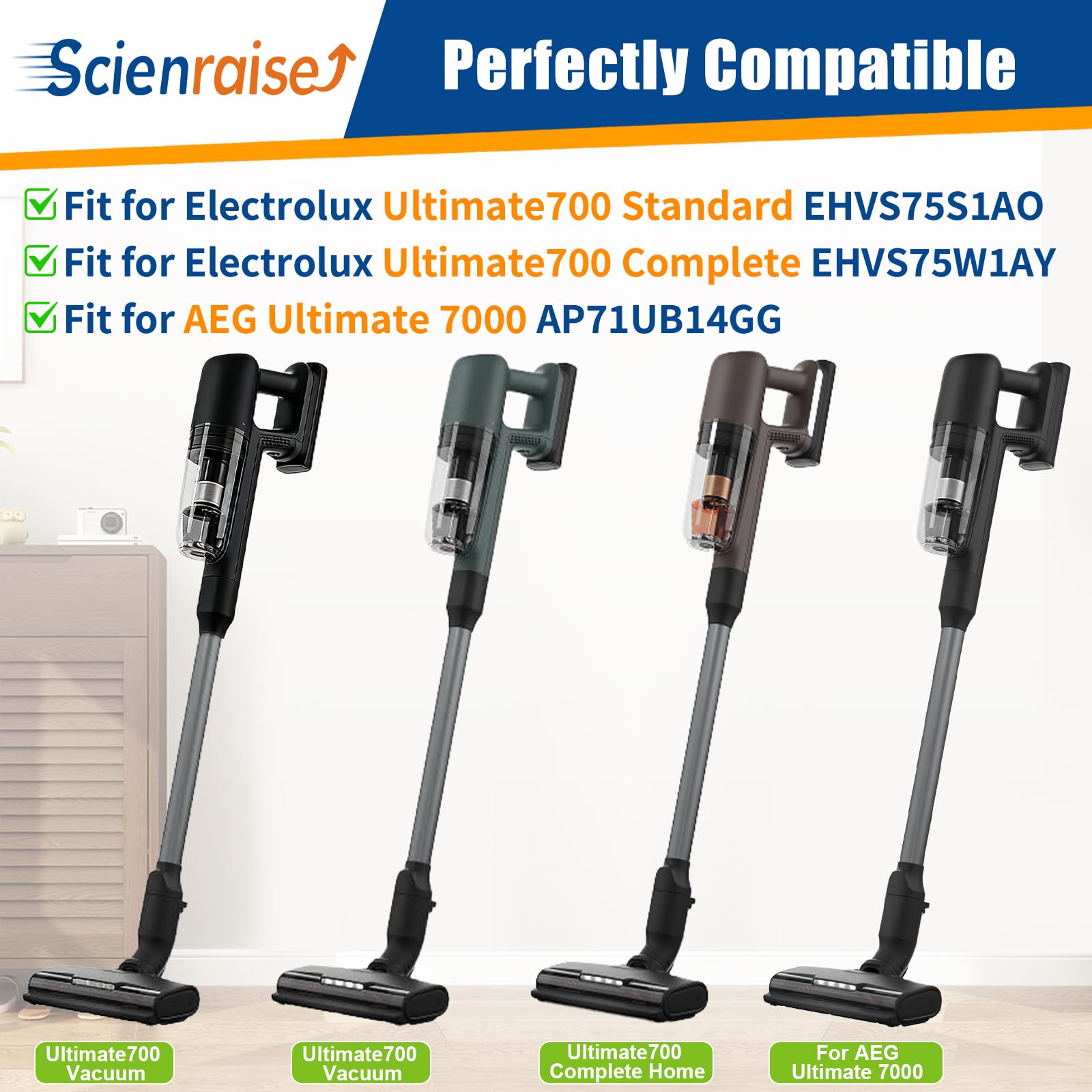 Amazon.co.jp: Scienraise フィルターセット Electrolux Ultimate700