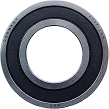 NEX 6007 2rs 1pcs Ball Bearing 35x62x14mm Double Gasket Rubber and Chrome Steel, 6007-2rs Sealed Rigid Ball Bearing