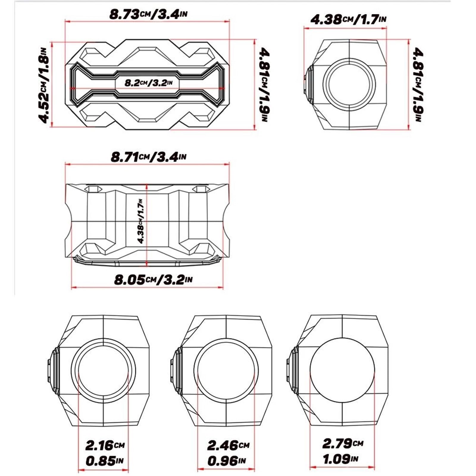 Moto Crash Bar Slider Pour Moteur Garde Pour BMW Pour R1200GS R1250GS R 1200 1250 GS ADVENTURE G310GS F750GS F850GS F 850GS Moto Moteur Garde Pare-chocs Crash Protection Bloc De Protection Pour Moto(A