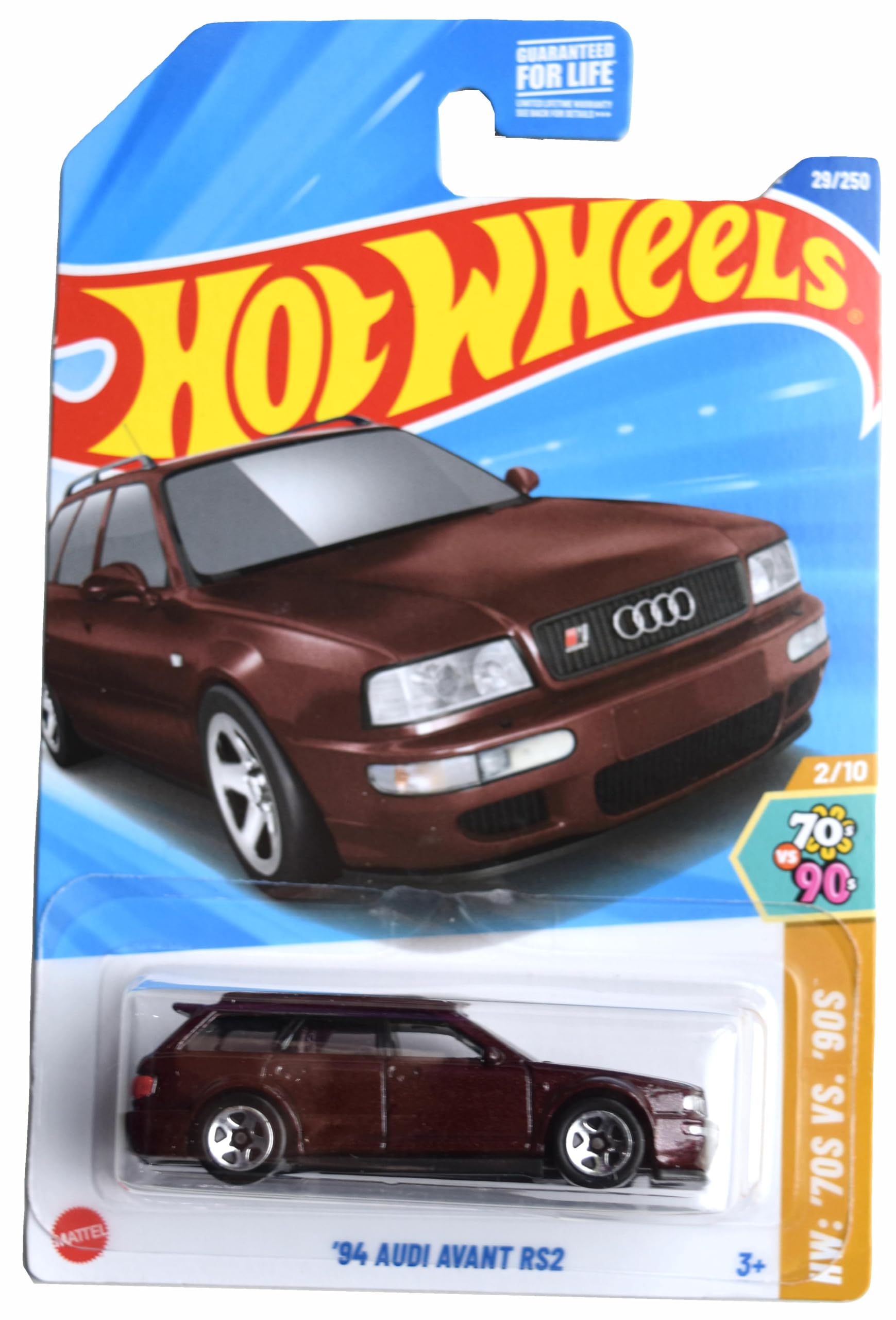 Amazon.com: Hot Wheels '94 Audi Avant RS2, HW '70s VS '90s 2/10