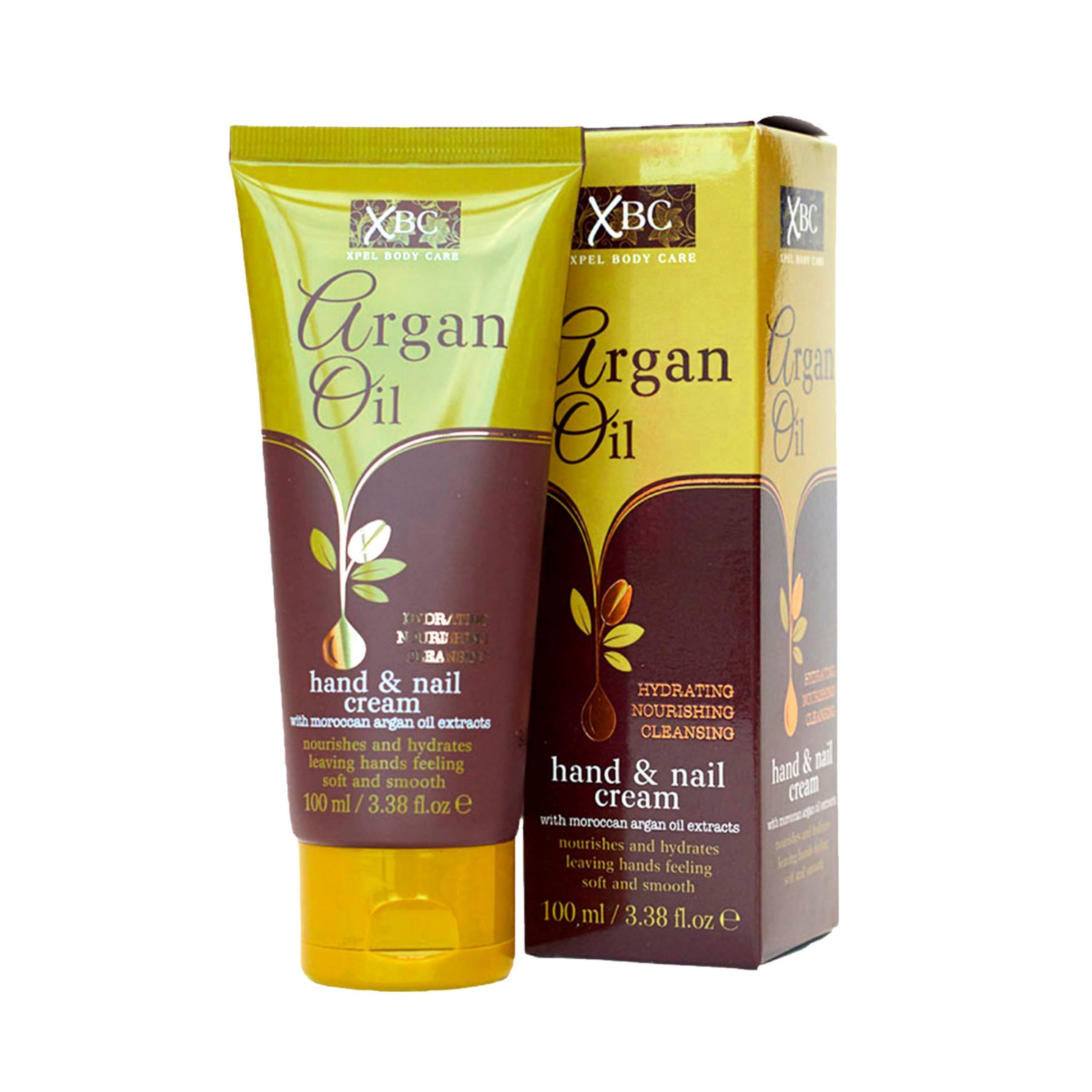 ARGAN Oil HAND & NAIL CREAM Soothing & Restoring, Reduces Nail Damage & Peeling Skin For Healthy Growing Nails, for Men & Women 100ml