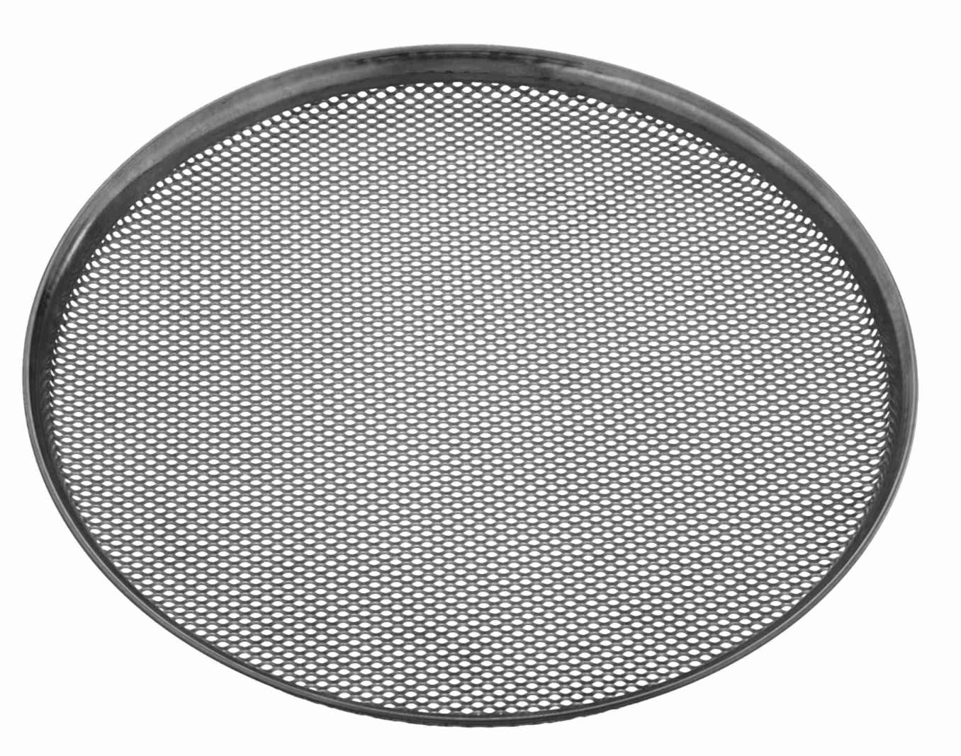 Teglia forata "Giotto" inox ø cm. 33 - h. 2 cm.