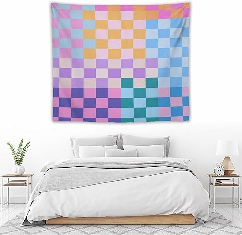 Miniatura 23 de Tapiz floral retro de los años 60 y 70, diseño hippie de primavera Groovy Flower Power Flower Boho para colgar en la pared, arte neutro para Hippie