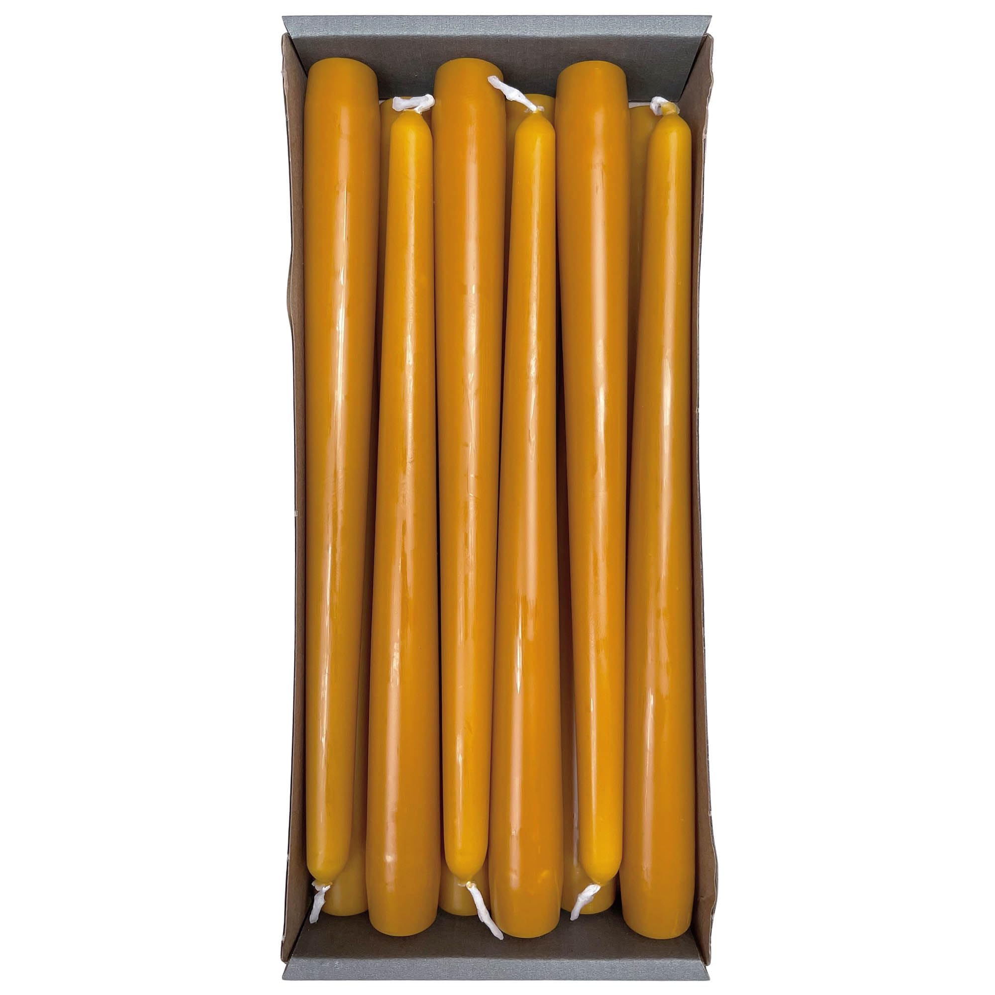 Nordring 12 Tapered Candles 2.3 x 25 cm Mustard