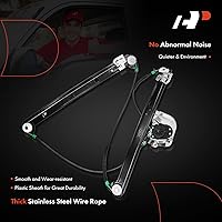 Vista 4 de A-Premium - Regulador de ventana eléctrico sin motor compatible con BMW X5 2000-2006 lado del conductor delantero