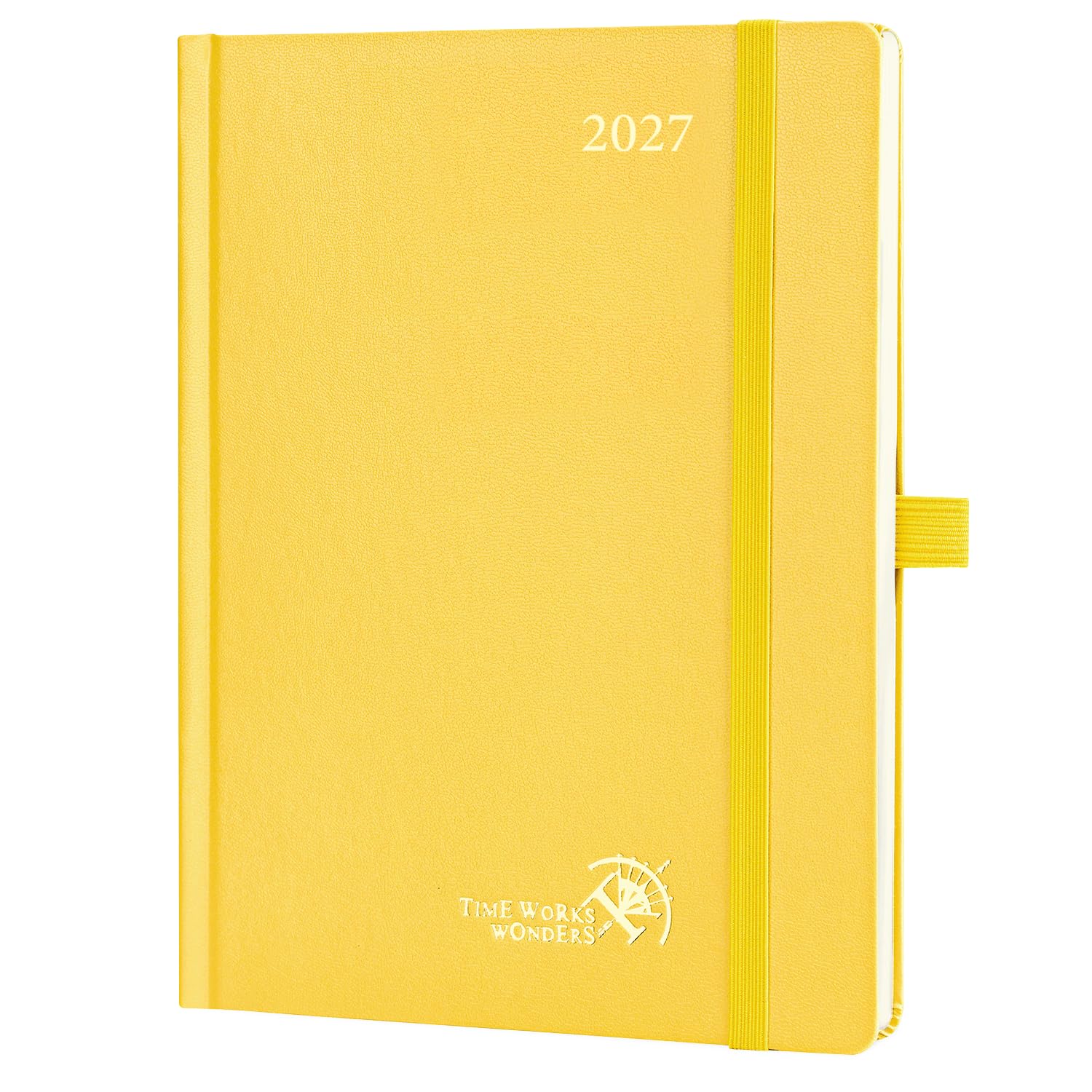 POPRUN 2027 Diary A5 Week to View – Hardback, Vertical Weekly Planner — image 1