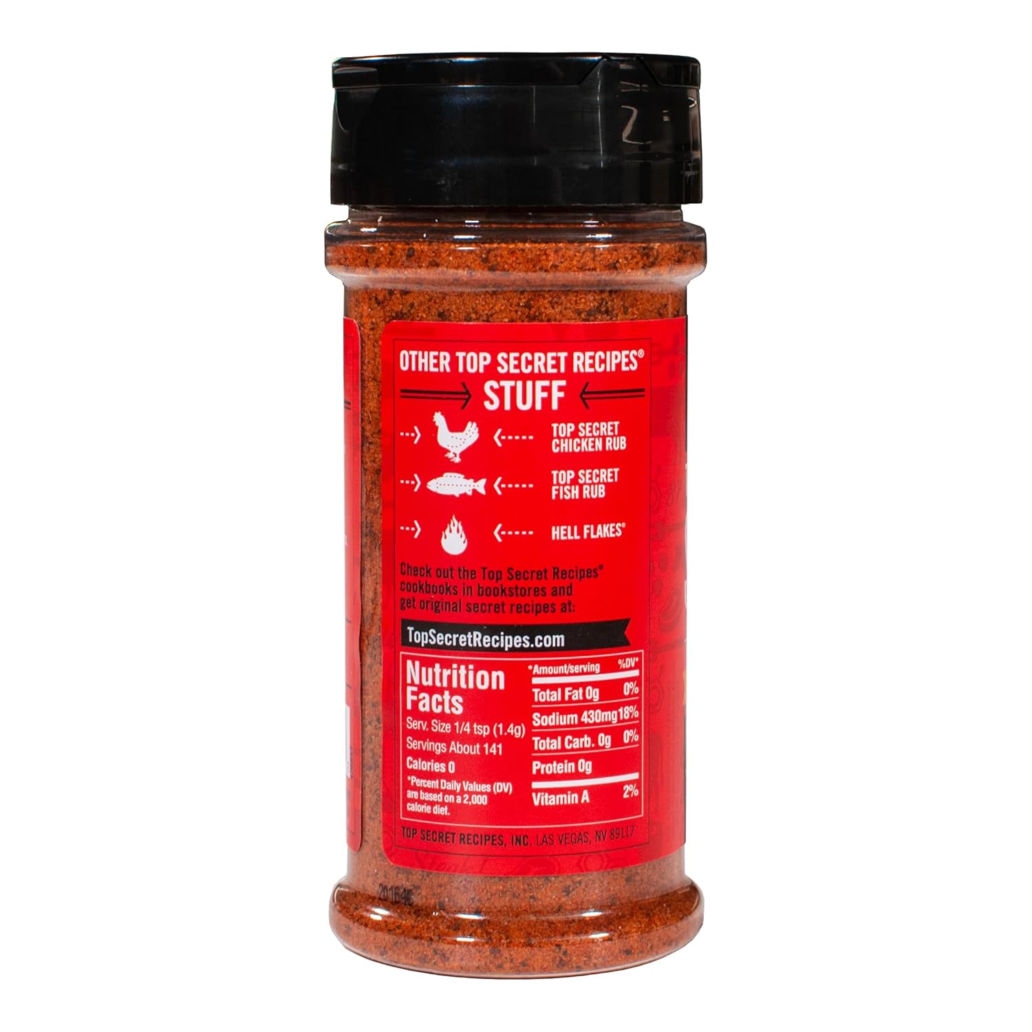 Todd Wilbur's Top Secret Recipes Chicken Rub - Make Chicken That Tastes Like it Came From a Famous Rotisserie Chain (Compare to Boston Market®) - MSG & Gluten Free – New 5.8 oz Shaker Bottle (Pack of 4)