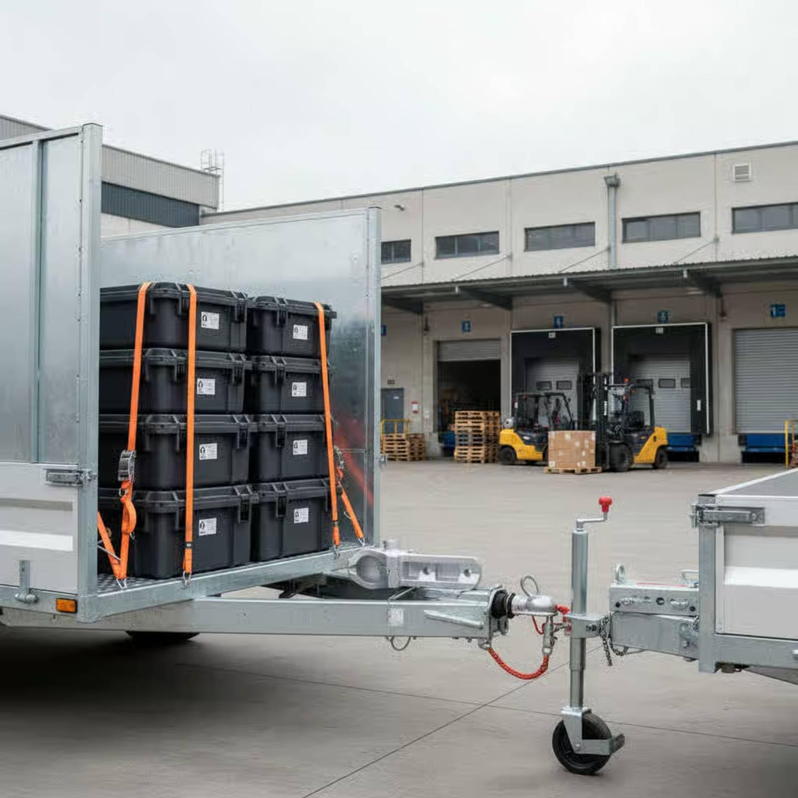 50-mm-Kugelkopfkupplung guss anhänger-kupplungskopf verriegelbar transportzubehör, C-Modell, Tragfähigkeit 2000 Kg Ohne Befestigungsschrauben