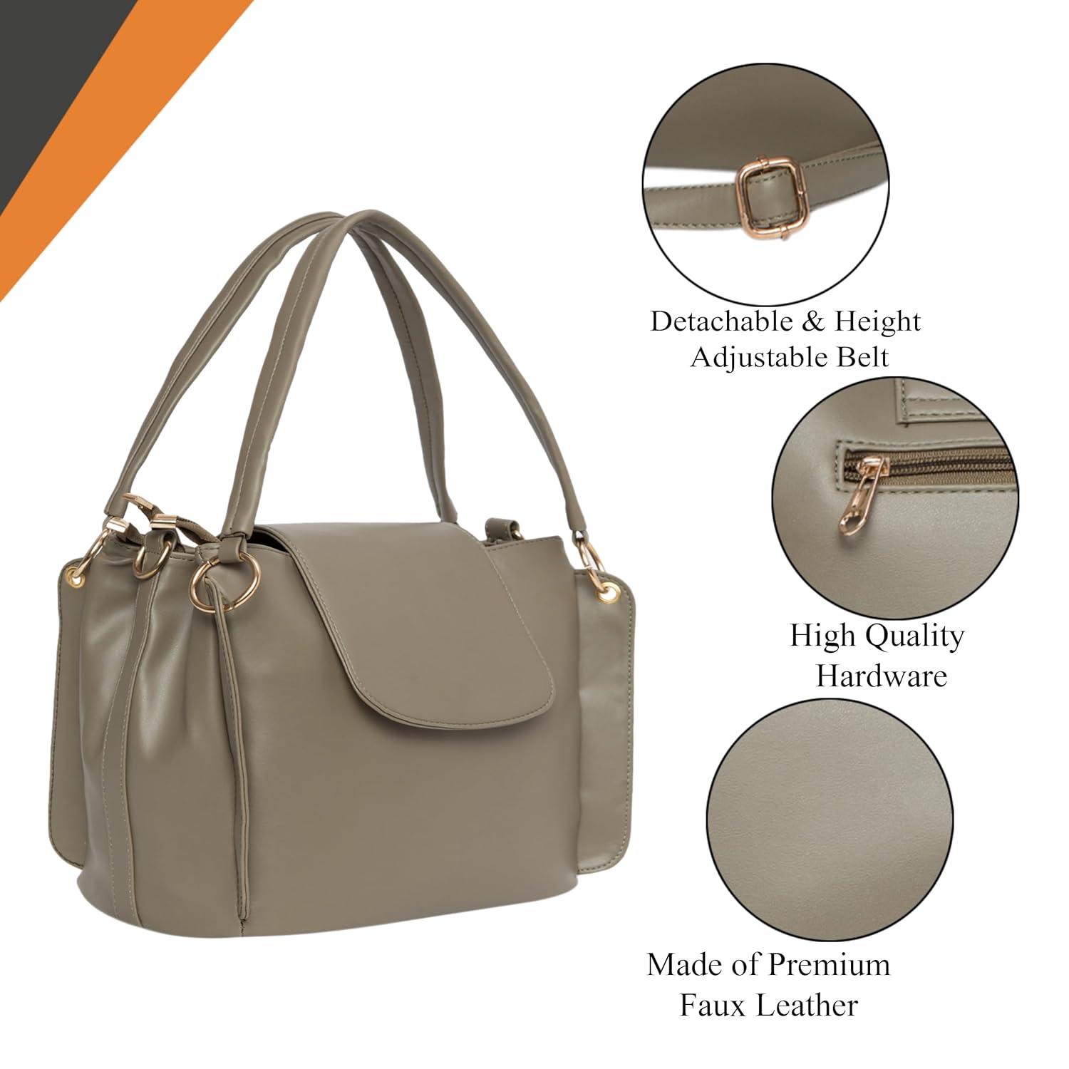 ADISA handbag shoulder bag purse for women and girls with sling belt 3 71sq8ugRFSL. SL1500