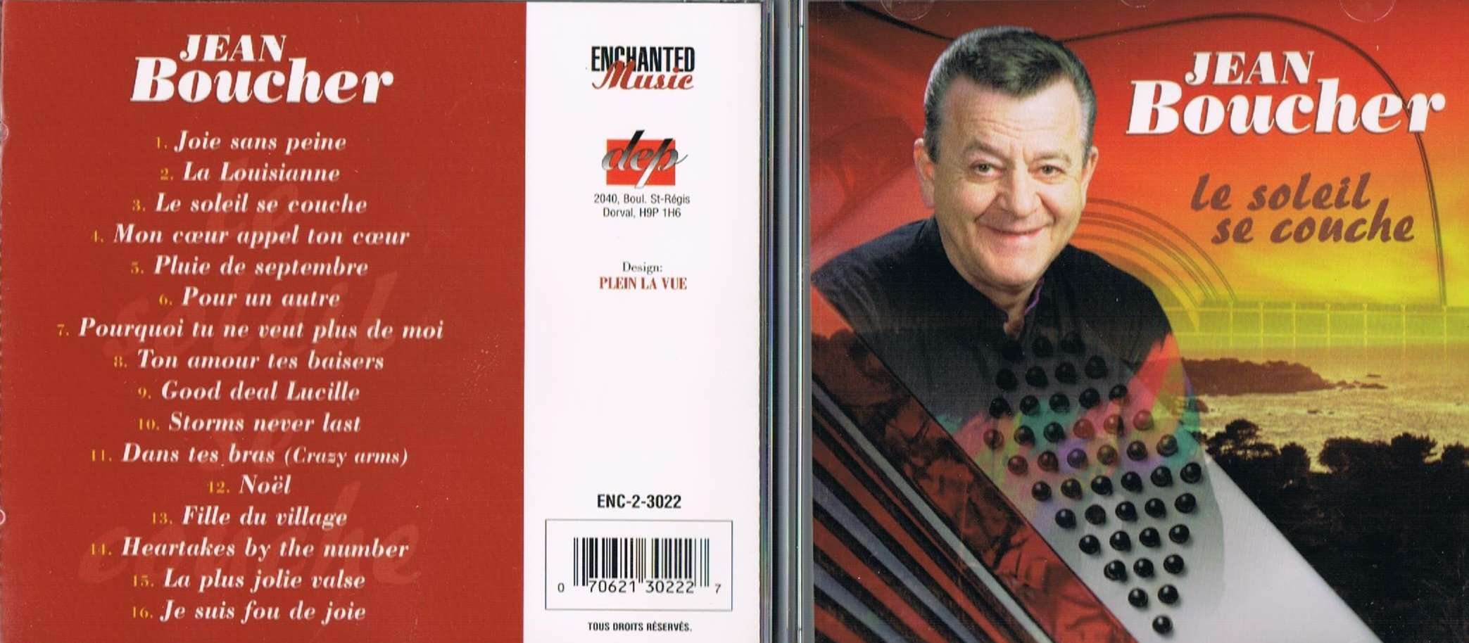 Le Soleil Se Couche (Frn) [Audio CD] Boucher, Jean