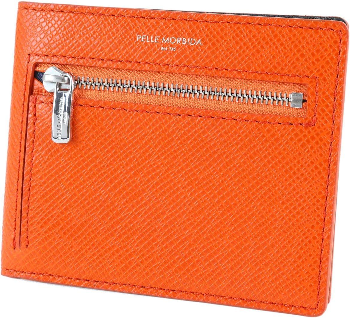 PELLE MORBIDA コンパクトウォレット 赤 ペッレモルビダミニ財布マルチ