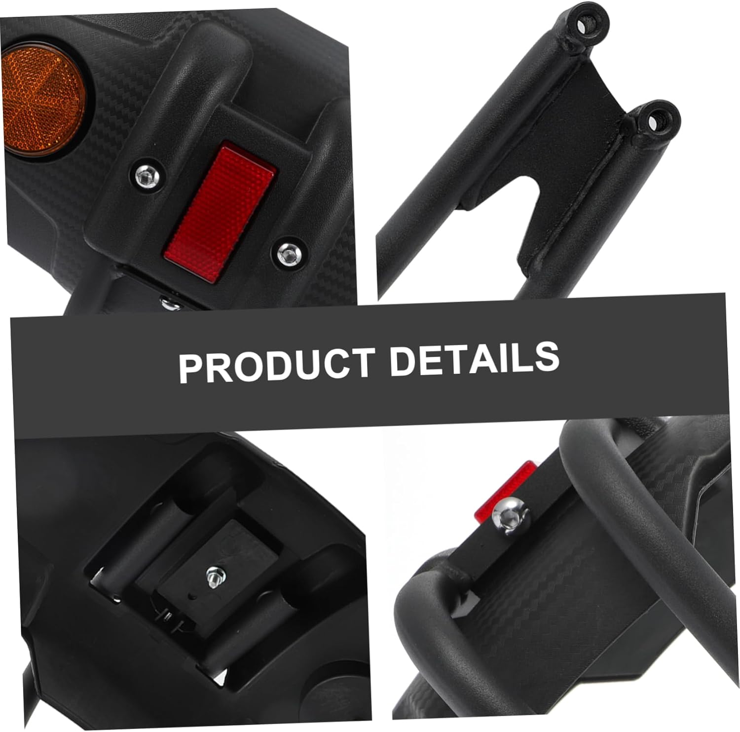 Zerodeko Motorbike Rear Mudguard Adjustable Mud Guard Replacement for Motorcycle Wheel Splashing Protection Random Style