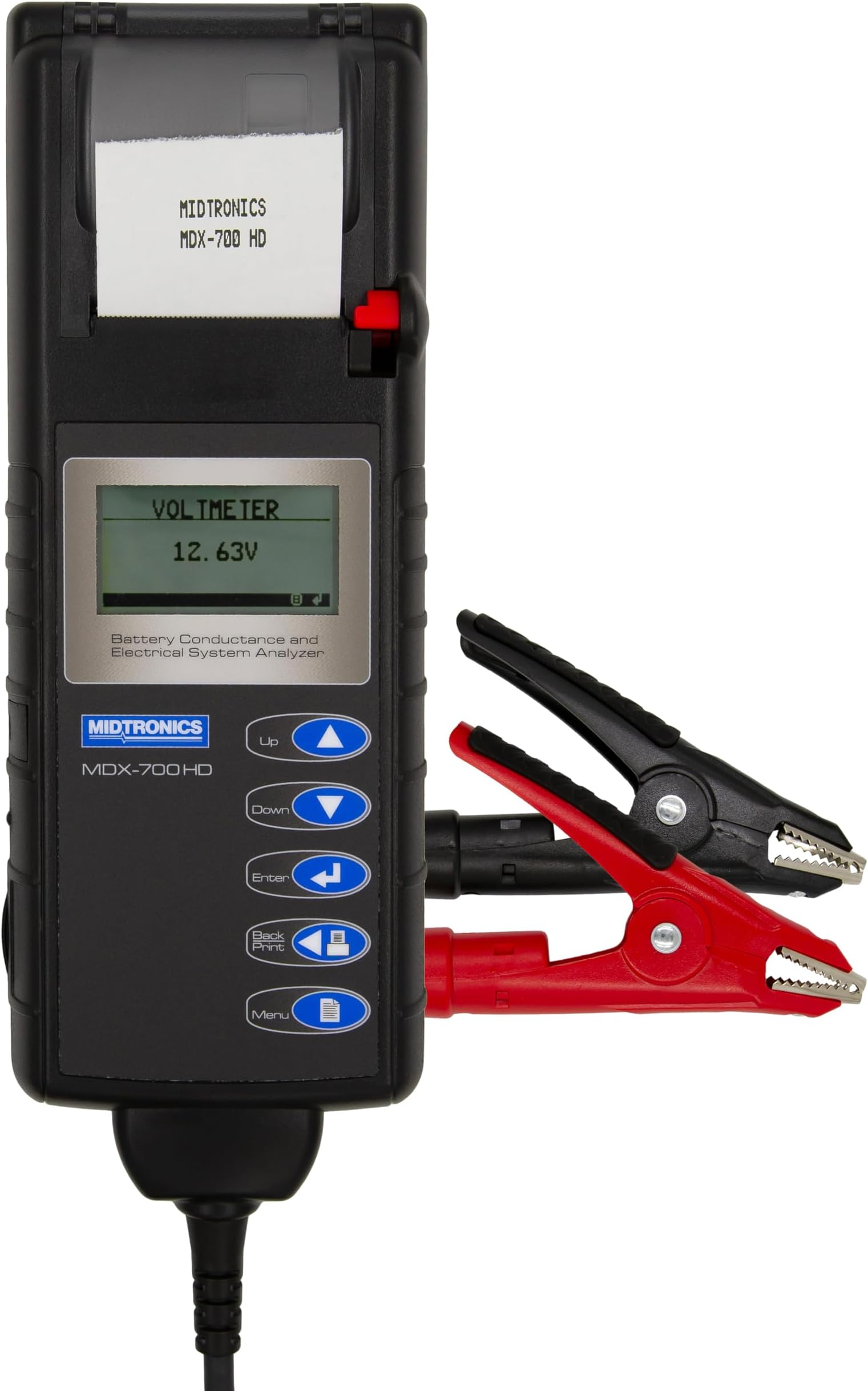 6V & 12V Heavy-Duty Battery & Electrical System Analyzer w/Printer-MDX 700P HD - Heavy-Pack Testing for 12V to 24V Fleet Applications