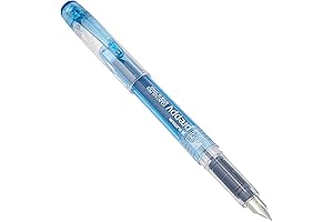 Platinum Preppy Preppy Fine Nib Fountain Pen, Blue Black