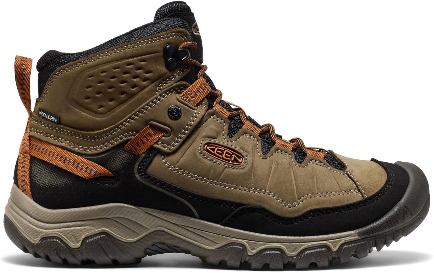 KEEN Men's Targhee 4 Mid Height Waterproof Hiking Boots - Image 2