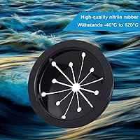 Vista 6 de 3 Packs Garbage Disposal Splash Guard Sink Baffle, 3-1/8 Inch Food Waste Disposer Accessories, Suitable for Waste King, Whirlaway and GE Models