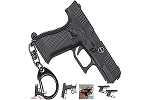 Glock Keychain: Bullet-Shaped Keychain with Realistic Magazine Shape