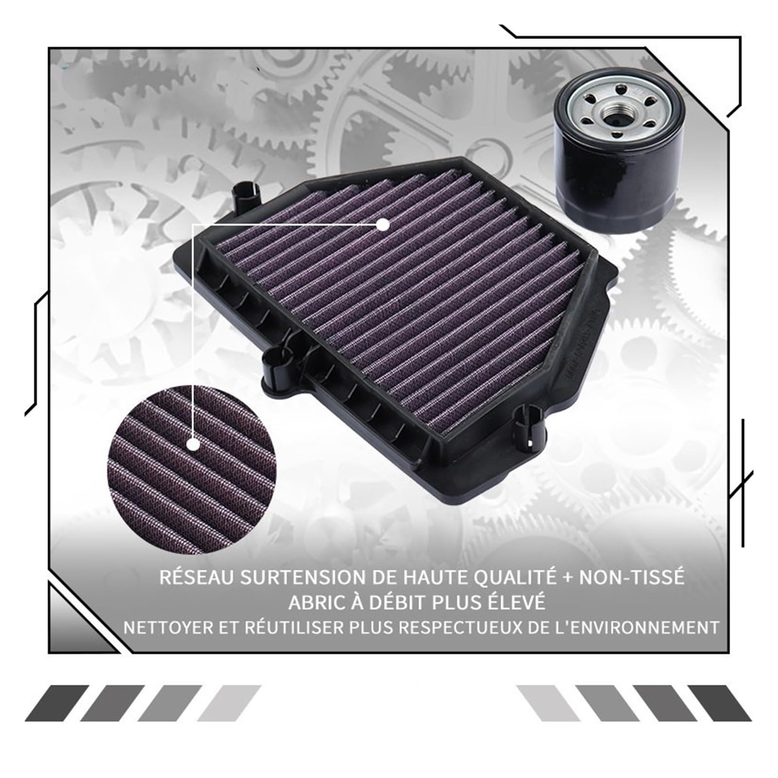 Do CFMOTO 650SR filtrów oleju z filtrem powietrza motocykla | Filtry oleju motocyklowego