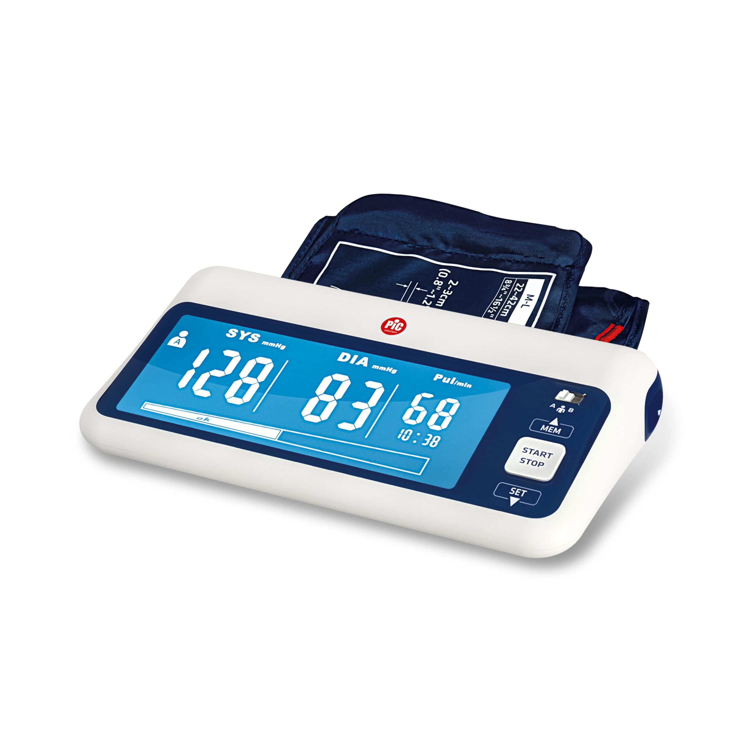 Pic Solution ClearRAPID Monitor de Presión Arterial Automático Tipo Brazo, Unisex
