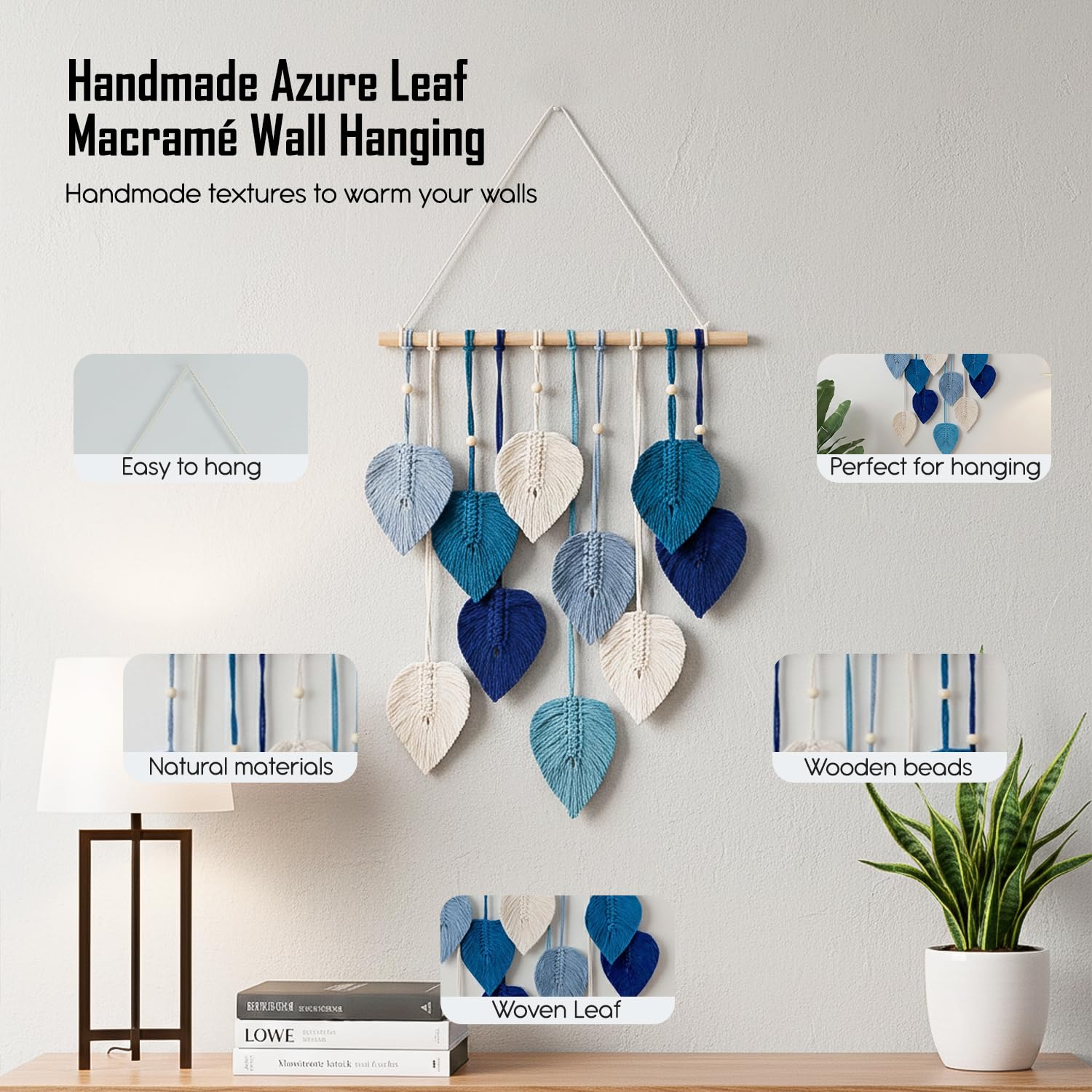 Nostrae Ekhasa Macrame Wall Hanging - Boho Decor -4