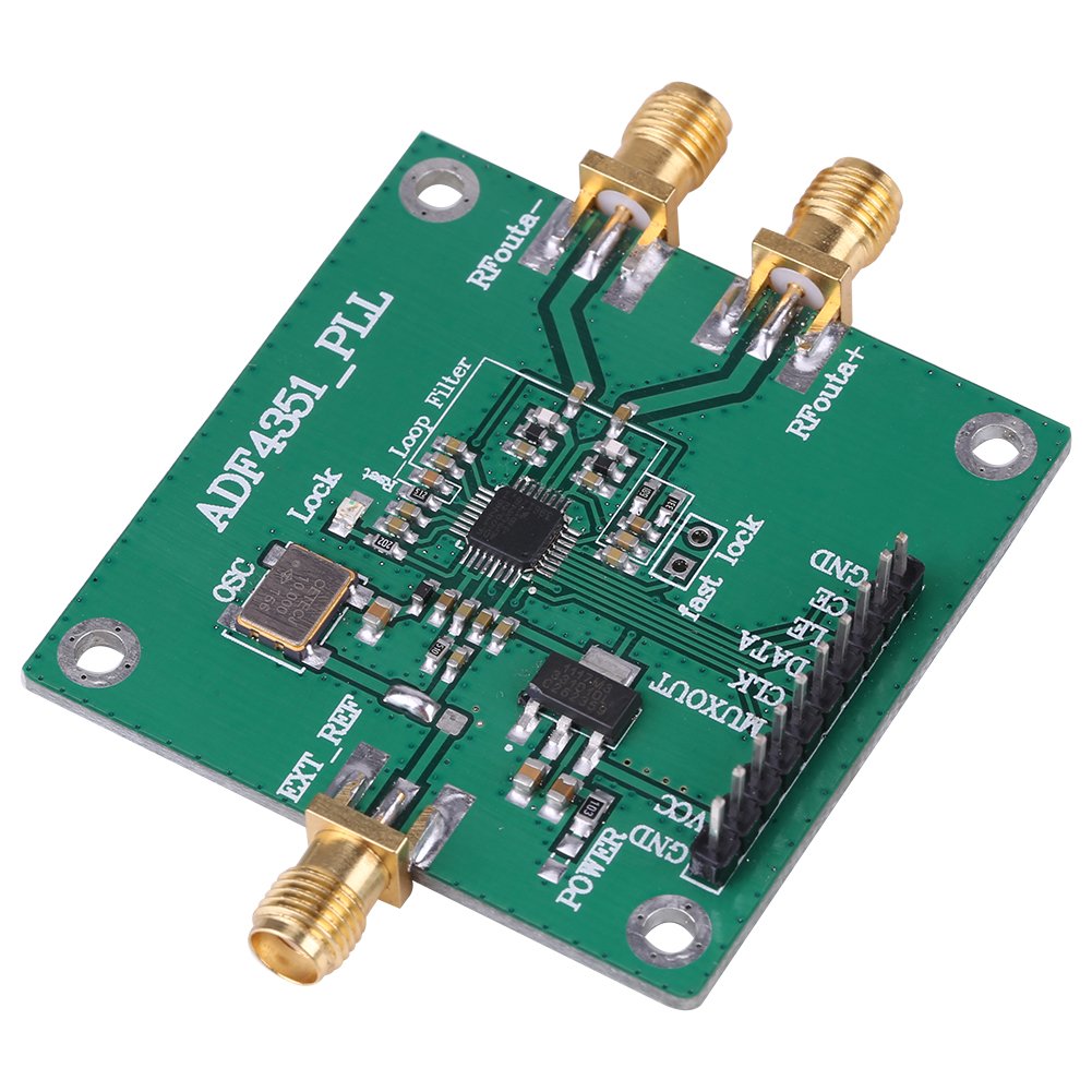 35M-4.4GHz Module Synthétiseur de Fréquences Radioélectrique Carte Source de RF ADF4351-PLL