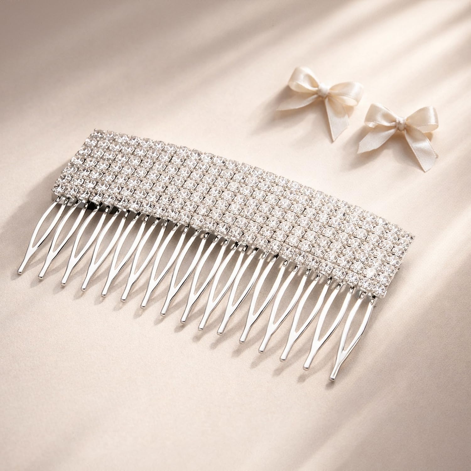 BERRICLE Hair Accessories for Women, Rhinestone Crystal Hair Comb for Thin/Thick Hair