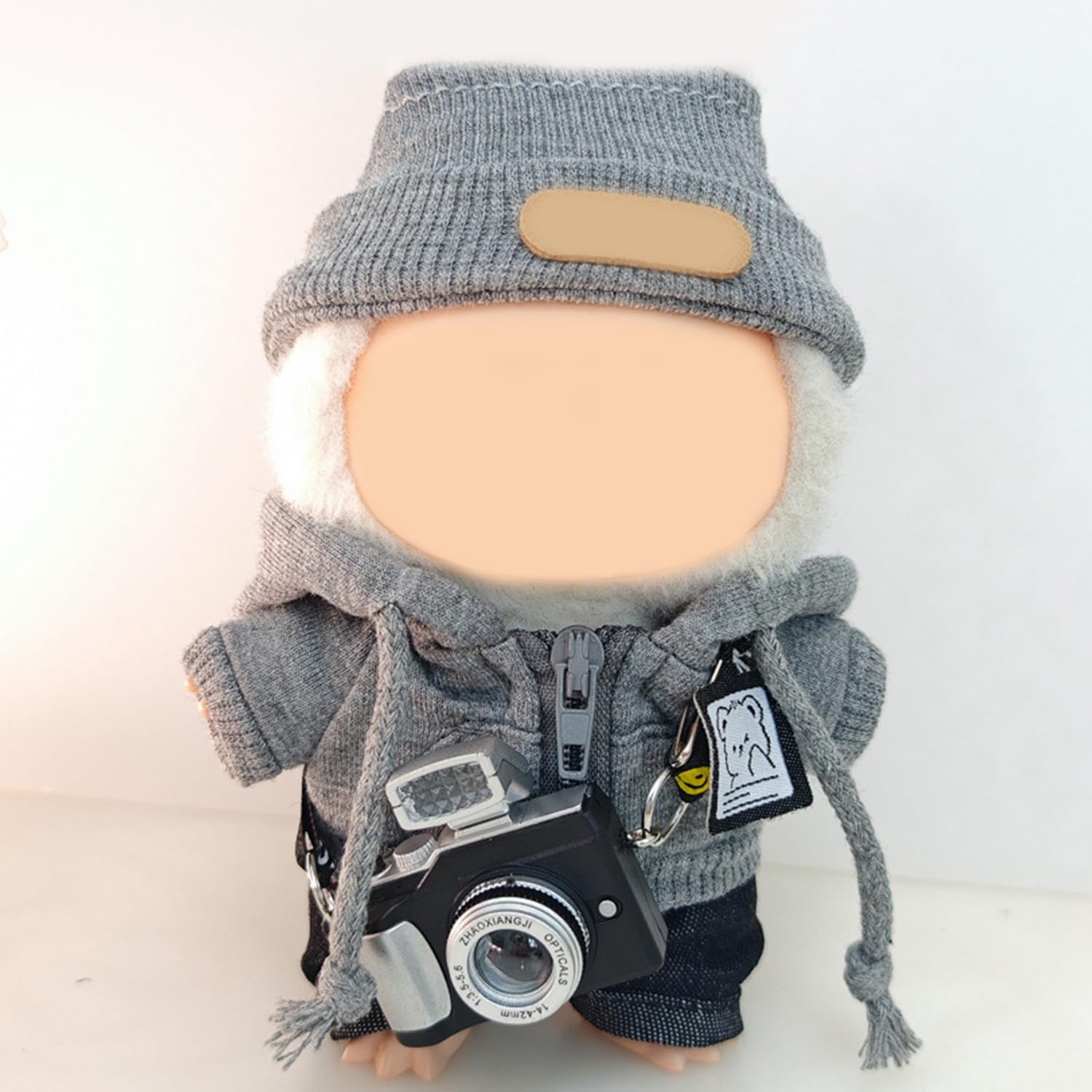 Clothes Sets Suitable for 17cm Dolls (Only Clothes No Doll ) Hoodie Clothing Accessories, Cardigan Outfits Suitable for Doll Soft Clothing Replacement