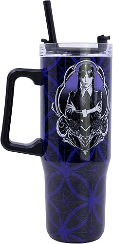 Miniatura 3 de Wednesday XL - Taza térmica de acero inoxidable, 32.1 fl oz