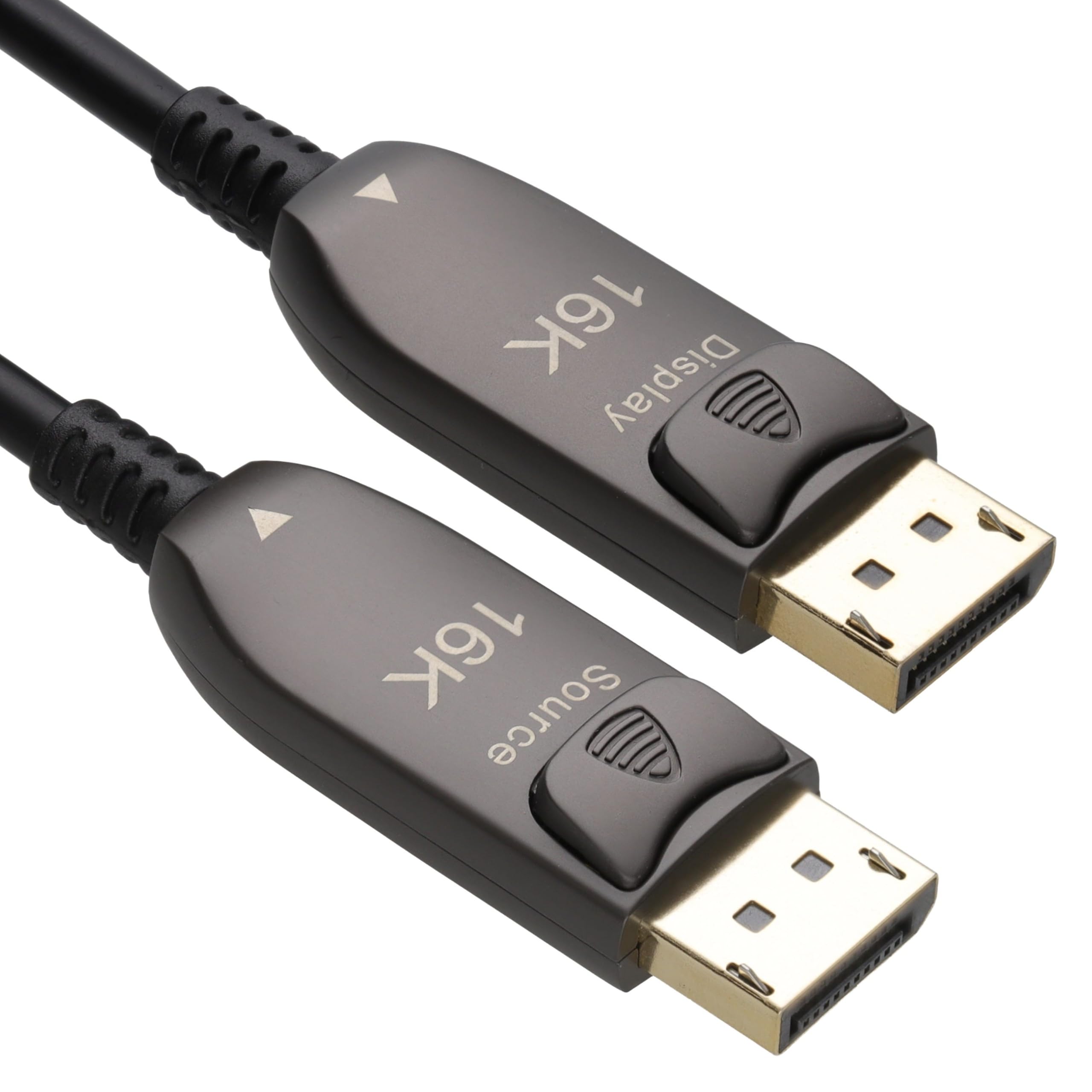 kenable Câble Optique Actif DisplayPort 2.0 AOC HDR 64Gbps 16K 60Hz 8K 60Hz 4K 144Hz 10 m [10 mètres/10m]