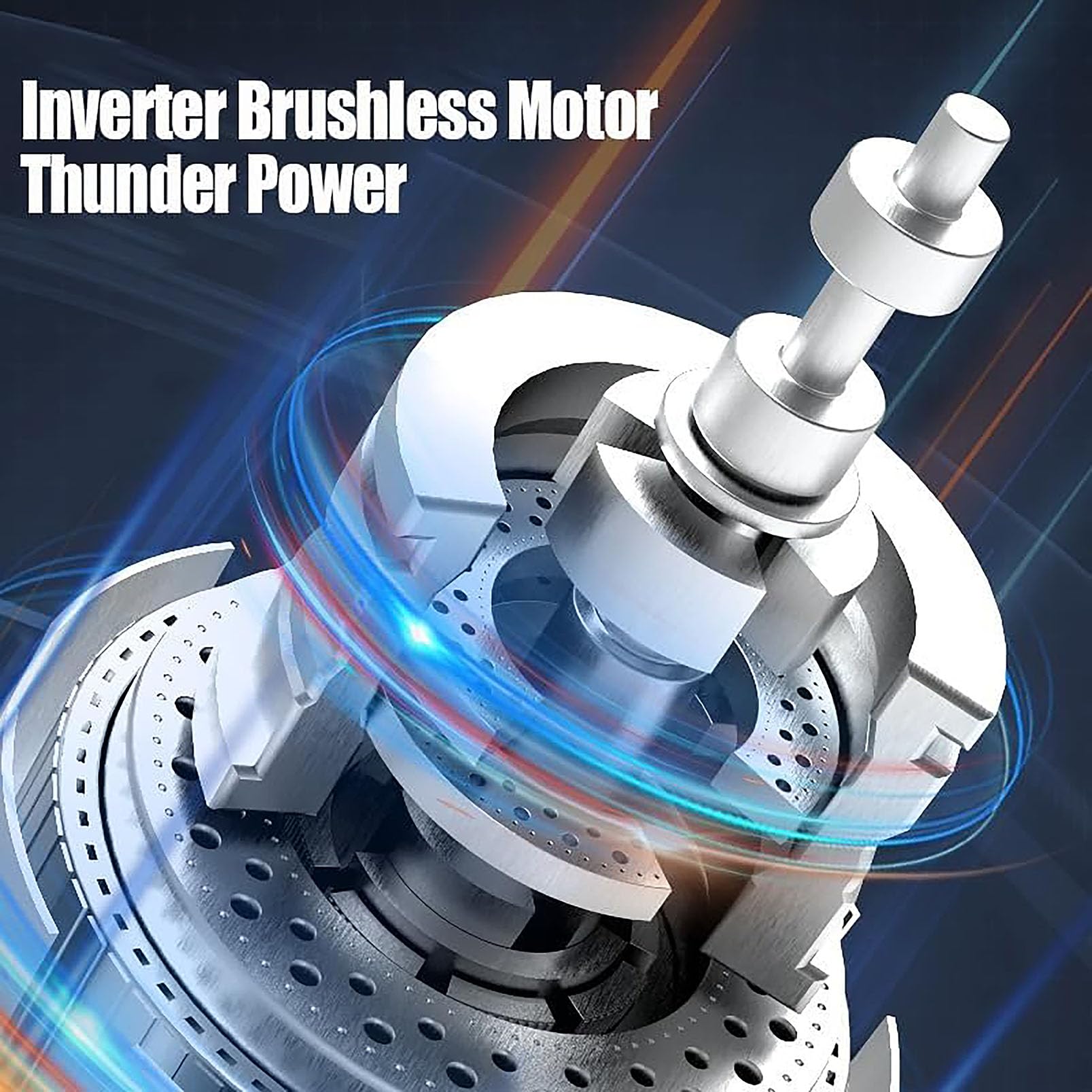 Triturador de Residuos de Alimentos, Unidad de Eliminación de Residuos del Fregadero de Cocina, Turboimpulso, Molienda de Acero Inoxidable de 7 Etapas, 2600 Rpm, Apagado de 15 Minutos